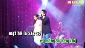 Karaoke HD Con mua tinh yeu   Ha Anh Tuan \u0026 Phuong Linh