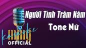 Người Tình Trăm Năm Karaoke (Tone Nữ) | “Hát với MMG Band\
