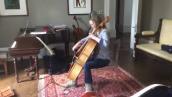 Tom Ferguson Made Cello played by orchestral cellist