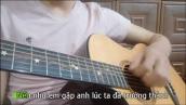 Karaoke Răng Khôn (Guitar solo beat tone nam) - PHÍ PHƯƠNG ANH ft. RIN9