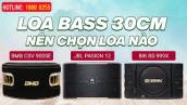 Loa Bass 30cm nên chọn BMB CSV 900SE hay JBL Pasion 12, BIK BS 999X?