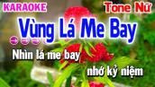 Vùng Lá Me Bay Karaoke Nhạc Sống Tone Nữ ( Beat Hay ) Kim Cương