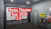 Home Theater Tour 2020 2.0. Dolby atmos dts X imax enhanced 7.2.4