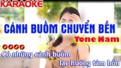 Cánh Buồm Chuyển Bến Karaoke Nhạc Sống Tone Nam ( Fm ) - Tình Trần Organ