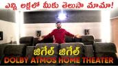 DOLBY ATMOS Home Theater Setup in Telugu | 4k Home Theatre INDIA 2022