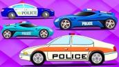 Police Car | Formation And Uses | Vehicle Videos For Babies by Kids Channel