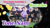 Karaoke Tình Đơn Phương 3 - Tone Nam (Đô Thứ Cm) || NCG - Tác Phẩm Xưa Và Nay ||