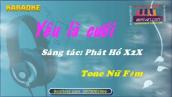 Karaoke - Yêu là cưới - Tone Nữ F#m - ST Phát Hồ X2X - Beatviet.com