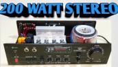 200 watt Stereo Amplifier ● सस्ता एम्पलीफायर ● best  Sound Quality /order now #MYTUNEAUDIO