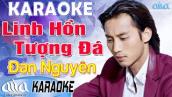 Karaoke LINH HỒN TƯỢNG ĐÁ  Đan Nguyên Beat Gốc - Karaoke Nhạc Vàng - Aasia Karaoke Tone Nam
