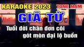 GIÃ TỪ Karaoke Nhạc Sống Tone Nam I Beat Mới 2023 I Karaoke Lâm Hiền