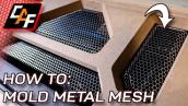 PROTECT Speakers Amps AWESOME CUSTOM Molded Metal Mesh - CarAudioFabrication