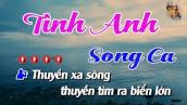 Karaoke Tình Anh Song Ca | Nhạc Sống Nguyễn Linh