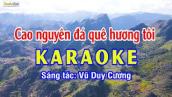 Cao nguyên đá quê hương tôi Karaoke