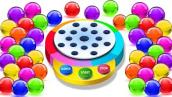 Learn Colors with Dancing Balls | Finger Family Songs + More Kids Songs @KidsCamp - Education