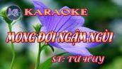 Karaoke  Mong đợi ngậm ngùi   Mong doi ngam ngui   Bình Quân Anh