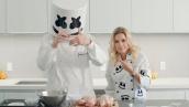 Thanksgiving Dinner Game Hens (Feat. Celebrity Chef Cat Cora) | Cooking with Marshmello