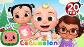 Happy And You Know It Dance | + Dance Party More Nursery Rhymes \u0026 Kids Songs - CoComelon