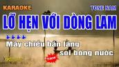 Lỡ Hẹn Với Dòng Lam Karaoke Tone Nam F#m I Beat Hay Nhất I TỪ ĐỘ CHIA TAY ANH PHIÊU BẠT MUÔN PHƯƠNG