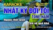 Nhật Ký Đời Tôi Karaoke Nhạc Sống Tone Nam G#m I Karaoke Lâm Hiền