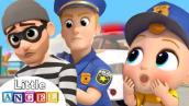 Policeman Keeps Everyone Safe | Little Angel Kids Songs \u0026 Nursery Rhymes