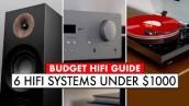 HiFi Starter Kits!! TOP SIX Home Stereo System UNDER 1000!!