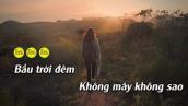 Karaoke | Dù Cho Mai Về Sau (Acoustic Version) / buitruonglinh