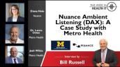 Nuance Ambient Listening (DAX): A Case Study with Metro Health