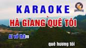 Hà Giang Quê Tôi Karaoke | BEAT CHUẨN - PVQ Karaoke