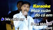 Mùa Xuân Đó Có Em Karaoke Quang Lập - Nhạc Xuân Trữ Tình Karaoke