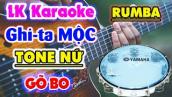 Karaoke Liên Khúc Xẩm Gõ Bo Tone Nữ | Độc và Lạ | Người Tình Không Đến - Chuyến Tàu Hoàng Hôn