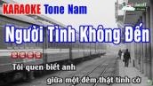 Người Tình Không Đến Karaoke Tone Nam Chuẩn - Nhạc Sống Karaoke Thanh Ngân