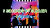 5sos - Valentine Instrumental Karaoke with backing vocals (Album: Youngblood)