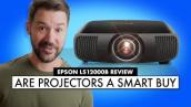 Are Projectors BETTER Than TV? 🤔 EPSON LS12000B Projector Review