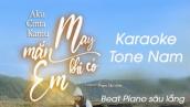 Karaoke Beat Piano - May Mắn Khi Có Em | Đạt Villa - Tone Nam (C) - Piano Sâu Lắng