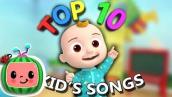 Top 10 Popular Kids Songs + More Nursery Rhymes \u0026 Kids Songs - CoComelon