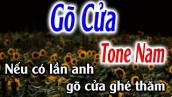 Gõ Cửa Karaoke Tone Nam Karaoke Đăng khôi - Beat Mới