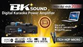 Amply kỹ thuật số Hiện đại - Digital Karaoke Power Amplifier 750W - Hát Karaoke, Nghe nhạc, xem phim