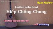 Karaoke Kiếp Chồng Chung - Bùi Công Nam Guitar Solo Beat Acoustic | Anh Trường Guitar