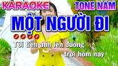 Một Người Đi Karaoke Nhạc Sống Tone Nam ( PHỐI MỚI ) - Tình Trần Organ