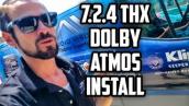 7.2.4 Dolby Atmos Installation! | $25K Home Cinema Tour 2020!