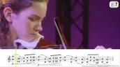 Hilary Hahn - Paganini - Caprice 24 - Sheet Music Play Along