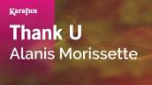 Thank U - Alanis Morissette | Karaoke Version | KaraFun