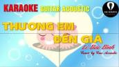 Karaoke THƯƠNG EM ĐẾN GIÀ karaoke Beat Guitar Acoustic Tone Nam