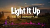 Robin Hustin x TobiMorrow - Light It Up (Lyrics with Spectrum) (No Copyright Music)