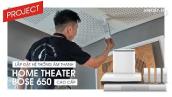Lắp đặt bộ LOA XEM PHIM 5.1 - BOSE LIFESTYLE 650 - Chuẩn Home Theater tại Biệt thự Đà Nẵng