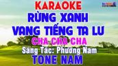 Rừng Xanh Vang Tiếng Ta Lư Karaoke Tone Nam Cha Cha Cha Nhạc Sống || Karaoke Đại Nghiệp