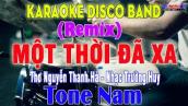 Một Thời Đã Xa Karaoke Disco Band (Remix) Cực Sung Tone Nam Nhạc Sống || Karaoke Đại Nghiệp