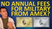 Does American Express Waive Annual Fees For Military? - Amex Military Fee Policy with SCRA and MLA