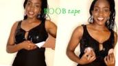 BOOB TAPE:  How To Apply \u0026 Remove